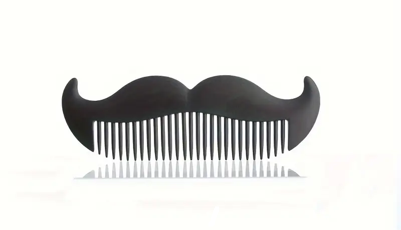 MUSTACHE SHAPED BEARD COMB