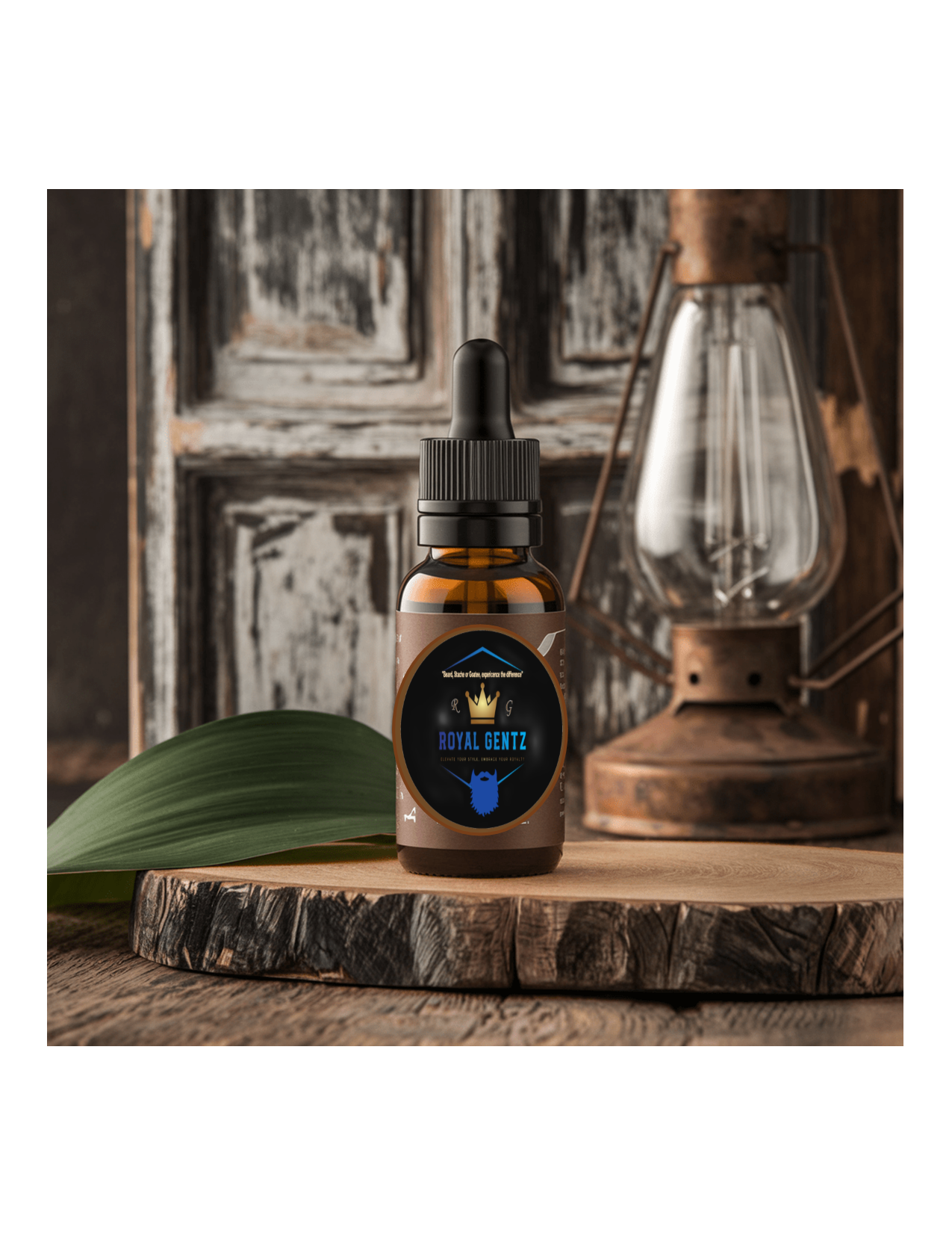 Royal Gentz Men's Anti-Aging & Priming Beard and Face Oil